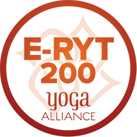 Profesor de yoga registrado (RYT) 200 Logo