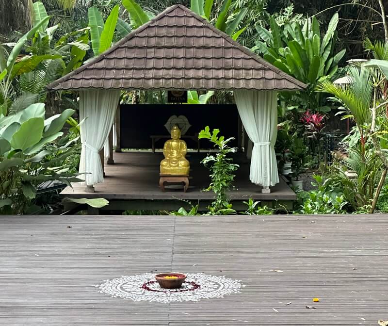 Accommodation for a yoga retreat in Bali